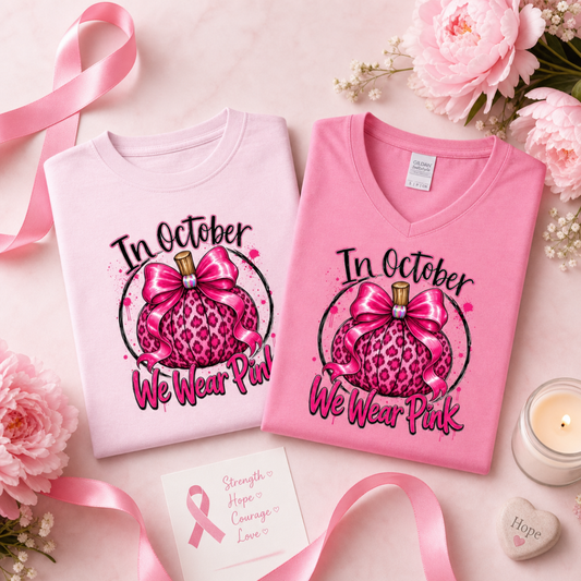 In October We Wear Pink | Breast Cancer Awareness