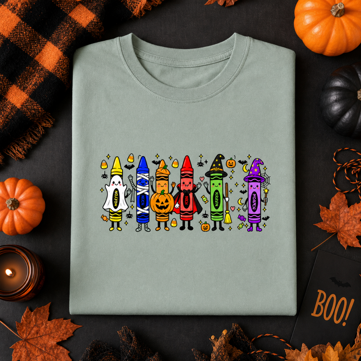 Halloween Crayons