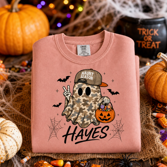 Ghost with Backwards Hat | Customizable