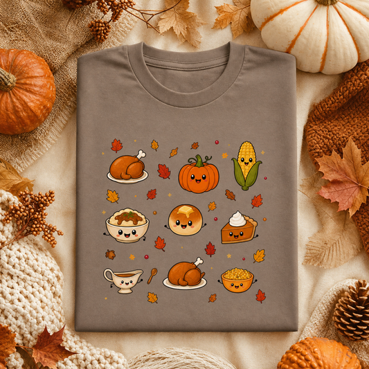 Thanksgiving Cartoon Characters