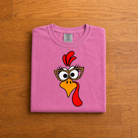 Turkey Face | Brown Leopard Glasses