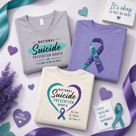 National Suicide Prevention Month | Be Kind. Be Patient. Be There.