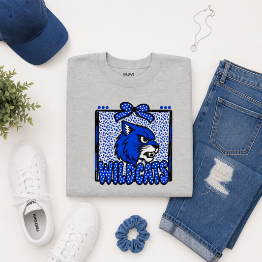 Wildcats Polka Dots & Bows