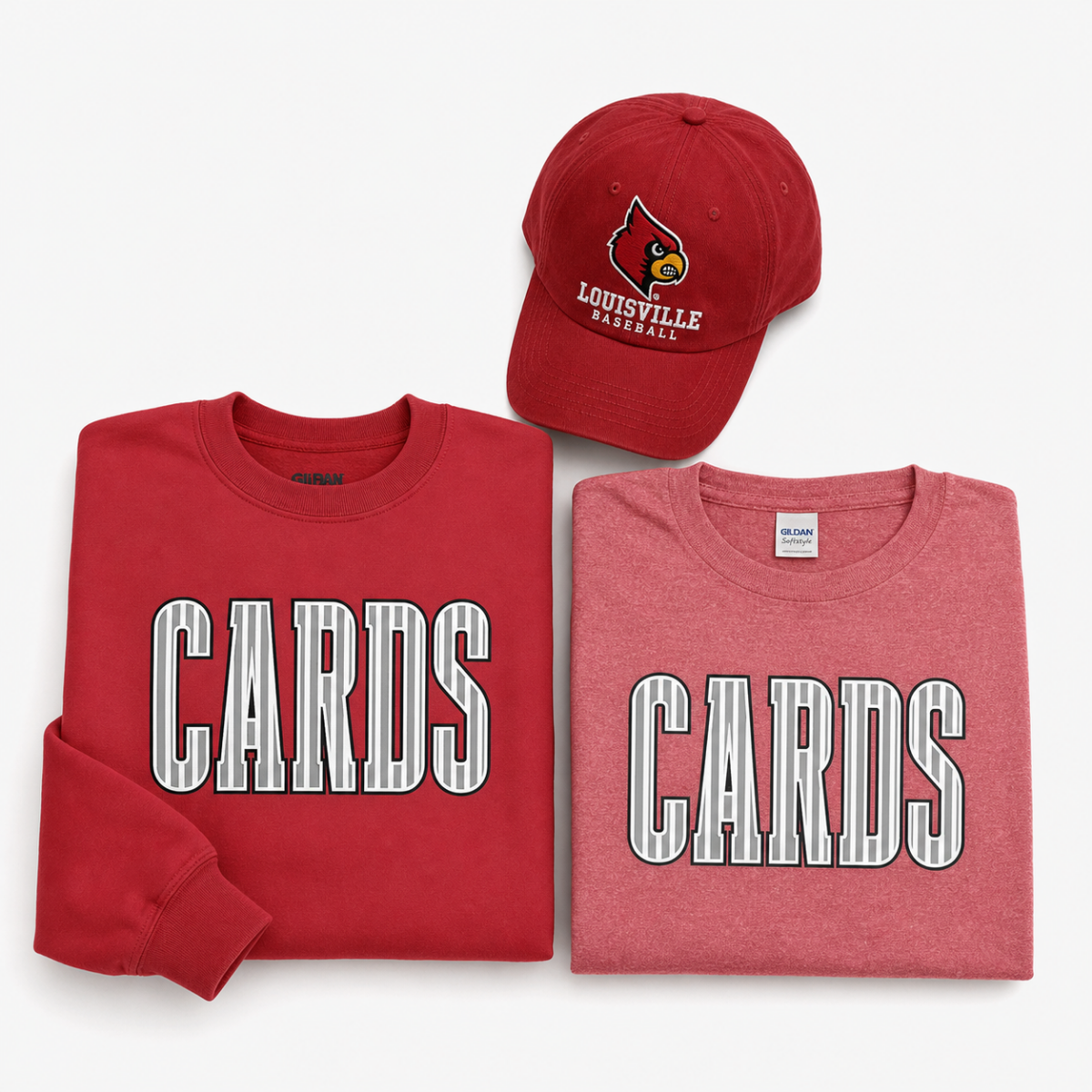 Cards | Grey & White Stripes