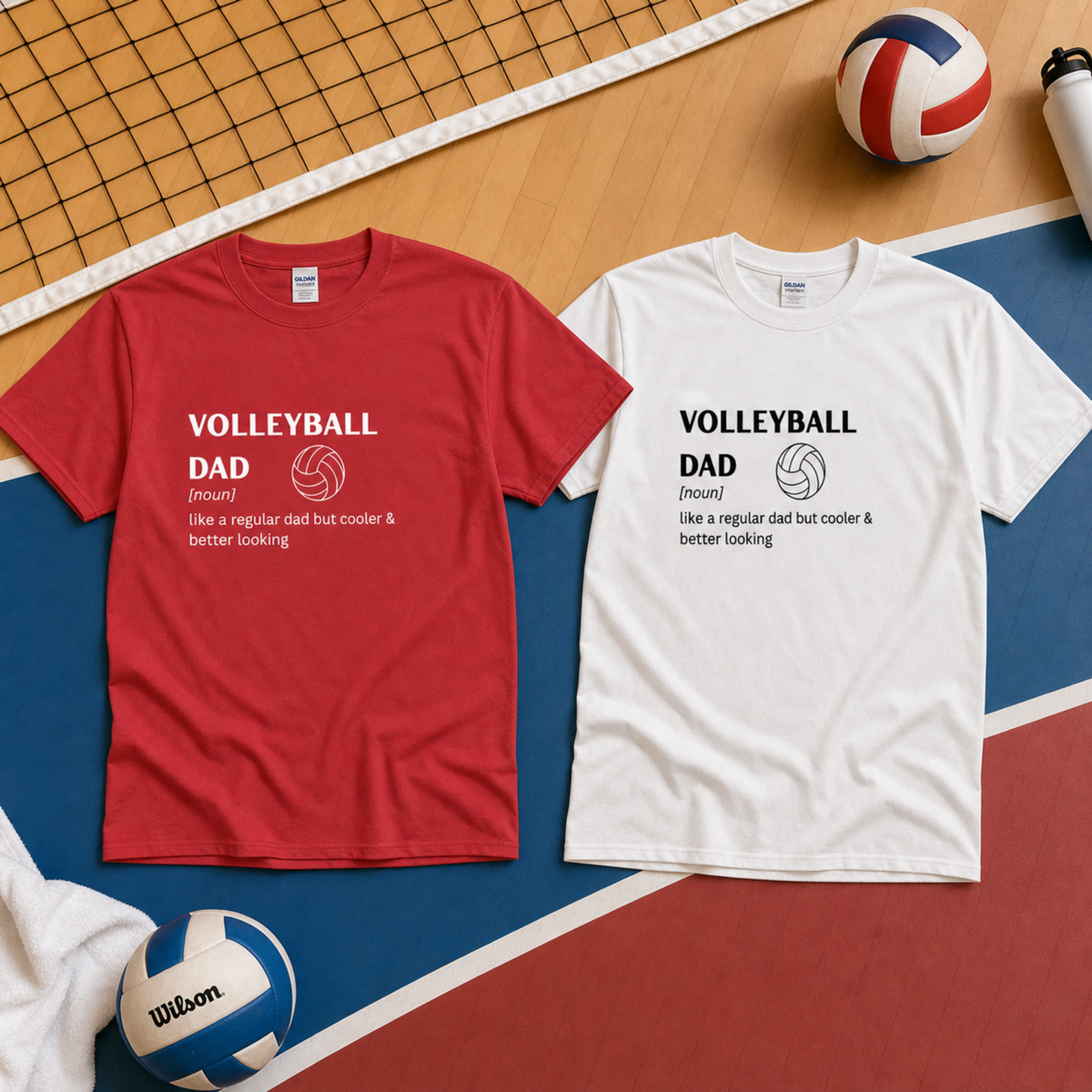 Volleyball Dad Definition | Funny Tee